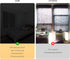 Window Blinds Cordless Blackout No Drill Cut to Size Clip On Stick On Temporary Blinds for Home