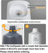 iHave Toothpaste Dispenser Wall Mount, Automatic Toothpaste Squeezer for Bathroom, Grey
