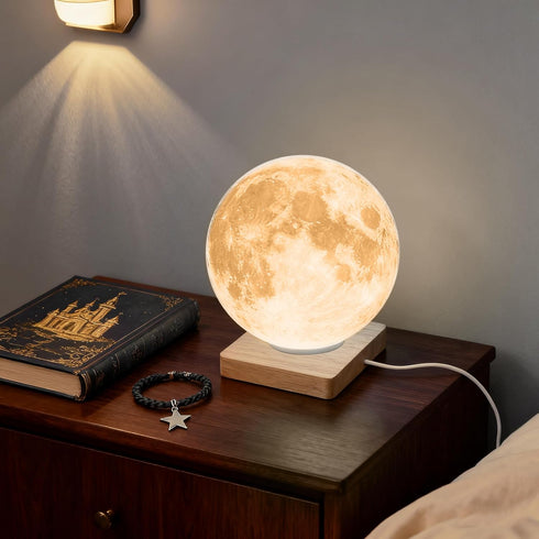 2pcs 3D LED Wood Light Base for Crystal Glass Art, Resin Art & Acrylic - Square Lighted Lamp Stand Pedestal