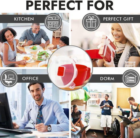 Rapid Soup Mug | Microwaveable Soup & Noodle Cooker | Enjoy Hot Soups Anytime | Dishwasher-Safe & BPA-Free