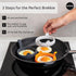 Set 3 OTOTO PanCats Egg Ring of - Silicone Egg Rings for Frying Eggs, Non Stick Fried Egg Cooker Ring, Cat Gifts