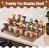 Feiyonec 2 Sets, 6 Counter, 9.4in, 10.6in, 11.8in PCS Total, Wood Risers Display Stand, Cupcake Dessert Cake Stand