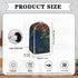 Blender Cover for Kitchen, Marble Print Appliance Organizer Bag, Dust Cover with Top Handle for Stand Mixer