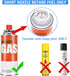 Butane Torch Kitchen Blow Lighter, IEIK 360 Degree Reverse Culinary Torch with Safety Lock and Adjustable Flame (Butane
