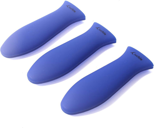 Silicone Hot Handle Holders - Small Blue