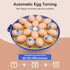 IIGLOWING 18 Eggs360Airflow Egg Incubators for Hatching Circulation System Incubator with Automatic Egg Turner