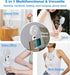 Portable Fan, Personal 5-IN-1 Handheld Mini Fan, USB Rechargeable with 3000mAh Battery, Travel Fan for Outdoors