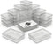 APACALI 30 Pack Playing Card Case, Clear Plastic Deck Box with 1.2mm