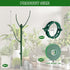 sanzkjic 5pack Adjustable Plant Support Pole Stackable Indoor/Outdoor Support Pole with Clamps, Suitable for Supporting