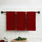 Maroon Dark Red Brick Red Kitchen Hand Dish Towels: Set of 3 Oversized 28" x 18", 100% Cotton Cloth for Cleaning and