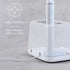 2-Slot, Counter YouCopia The Ledge Toothbrush Holder, Bathroom Vanity Organizer with Cord Slots, Removable Base