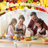 5 Pcs Kids Cooking Sets, Montessori Kitchen Tools, Real Cooking Knife Set for Children with Cutting Board