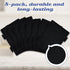 8 Pack Replacement Air Filters for Microwave Oven - Premium Activated Charcoal Filters Compatible with Whirlpool