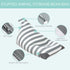 50"x 35" Aubliss Stuffed Animal Storage Bean Bag Chairs Cover, Extra Large Bean Bags Chair for Kids Adults, Beanbag Toy