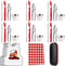 Artcome 32 Pcs Seafood Tools Set Nut Cracker Set includes 6 Crab