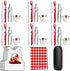 Artcome 32 Pcs Seafood Tools Set Nut Cracker Set includes 6 Crab