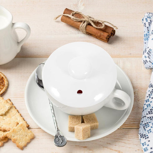 Ceramic Teapot Lids, Kungfu Tea Kettle Replacement Covers, Loose Leaf Pot Top Lids for Kitchen Teapots
