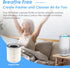 Flintar VK-6067B True HEPA Replacement Filters, Compatible with Vremi and HOKEKI, 3-in-1 H13 Grade Filter Set, 2 Pack
