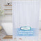 SlipX Solutions Protected Shower Curtain Liner - 3G Lightweight, 70"x72", Clear