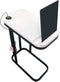 Leisure Space Side Table SeetableSlot with USB Charging Ports CShaped Sofa Side Table with