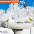 60W De-icer Submergible Bird Bath Heater Thermostatic Controlled Chicken Water Heater for Outdoors in Winter Animal