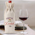 Funny Baby Pregnancy Announcement Wine Bag - Cute Gifts for Parents & Grandparents, Drink Up We're Knocked Up