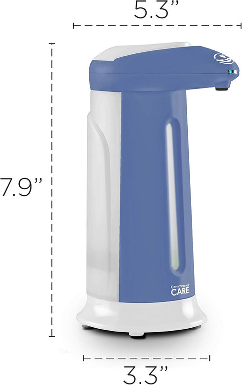 Touchless Soap Dispenser, Battery Operated Automatic Hand Sanitizer with Motion Sensor, Easy Clean