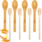 Ninsula 8PCS Wooden Honey Dipper Set, 6.2 Inch Honey Dipper Sticks Honey Spoon,