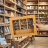 SIHPTO 300pcs Anxiety Stress Relief Mini Bookshelf with Mini BooksMiniature Library Decor for Book LoversIdeal for Home