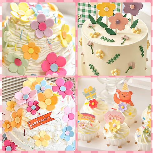 SK Flower Blossom Veiner Fondant Cake Mould Tool, 1Pcs (Style 1)