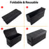 DVD Storage Boxes, Pack of 2, Holds 40 DVDs in Jewel Cases, 80 in Slim Cases, 200 in Sleeves, Black