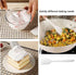 White Silicone Spatula for Cooking, Heat Resistant 10.8In Small Kitchen Spatula for Baking