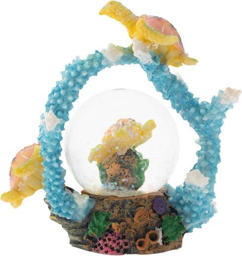 Swimming 45MM Elanze Designs Sea Turtle Friends Magical Whimsical Tabletop Dresser Nightstand Figurine Miniature Sturdy