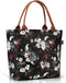 Gloppie Insulated Lunch Bag for Women, Leakproof Lunch Tote with White Flower Design