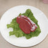 DinQ 10 Pieces Fake Lettuce Leaves Artificial Green Vegetables Plastic Realistic Salad for Holiday Home Kitchen Cabinet