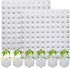 XIDAJIE 200 Pcs Hydroponic Sponges, Planting Gardening Tool for Soilless Cultivation and Seedling Growth