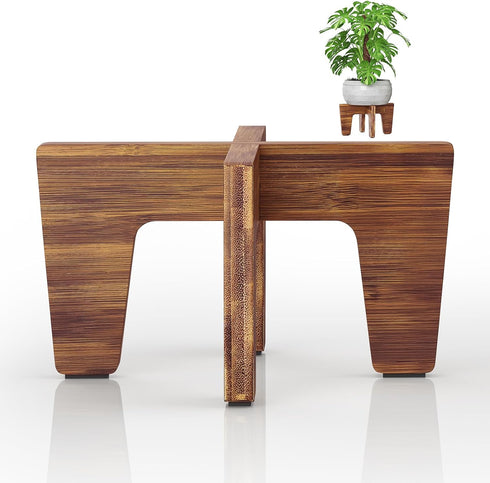 Plant Stand Indoor Outdoor, Plant Holder Sturdy Single Flower Pot Stand Planter