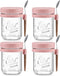 LANDNEOO 4 Pack Overnight Oats Containers with Lids and Spoons, 16 oz