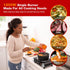 Techwood Hot Plate, Single Burner, 1200W Portable Infrared Electric Stove for Home/RV/Camp