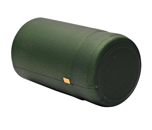 30 Metallic Green PVC Shrink Capsules, Set of 1