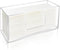 1Pack Acrylic Paper Towel Dispenser, Napkin Holder for Bathroom, Kitchen & Countertop