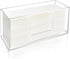 1Pack Acrylic Paper Towel Dispenser, Napkin Holder for Bathroom, Kitchen & Countertop