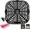 Air Fryer Crisper Plate Tray Rack for Instant Vortex Plus 6QT, 5.7QT, Premium Grill Pan Insert for Gourmia GAF685