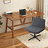 Armless Criss Cross Office Desk Chair Cover, Waterproof Stretch Jacquard Slipcover for Mid Back Wide Seat Gaming Chair