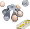 ZXiaJUMCR Silicone Egg Boiler Rack, Freestanding Egg Boiler,egg boiler holder,Silicone Boiled Egg Cooker,Storage