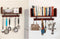 Selling at a Loss Promotion,Wooden Shelf with Hooks - Multipurpose Organizer for