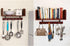 Selling at a Loss Promotion,Wooden Shelf with Hooks - Multipurpose Organizer for