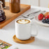 Set, 12 oz Set 6, vancasso Porcelain Coffee Mugs Ceramic Coffee Cups for Latte Hot Tea Cappuccino Cocoa Milk Cups