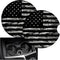 Cup Holders Car Coasters for Women/Men, 2 Pack Absorbent Ceramic Stone Drinks Coaster Set, Camo US Flag