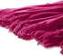 Homiest Cozy 50 60 Inch) Decorative Knitted Throw with Fringe, Lightweight Acrylic Knit Blanket, Soft & Tassel